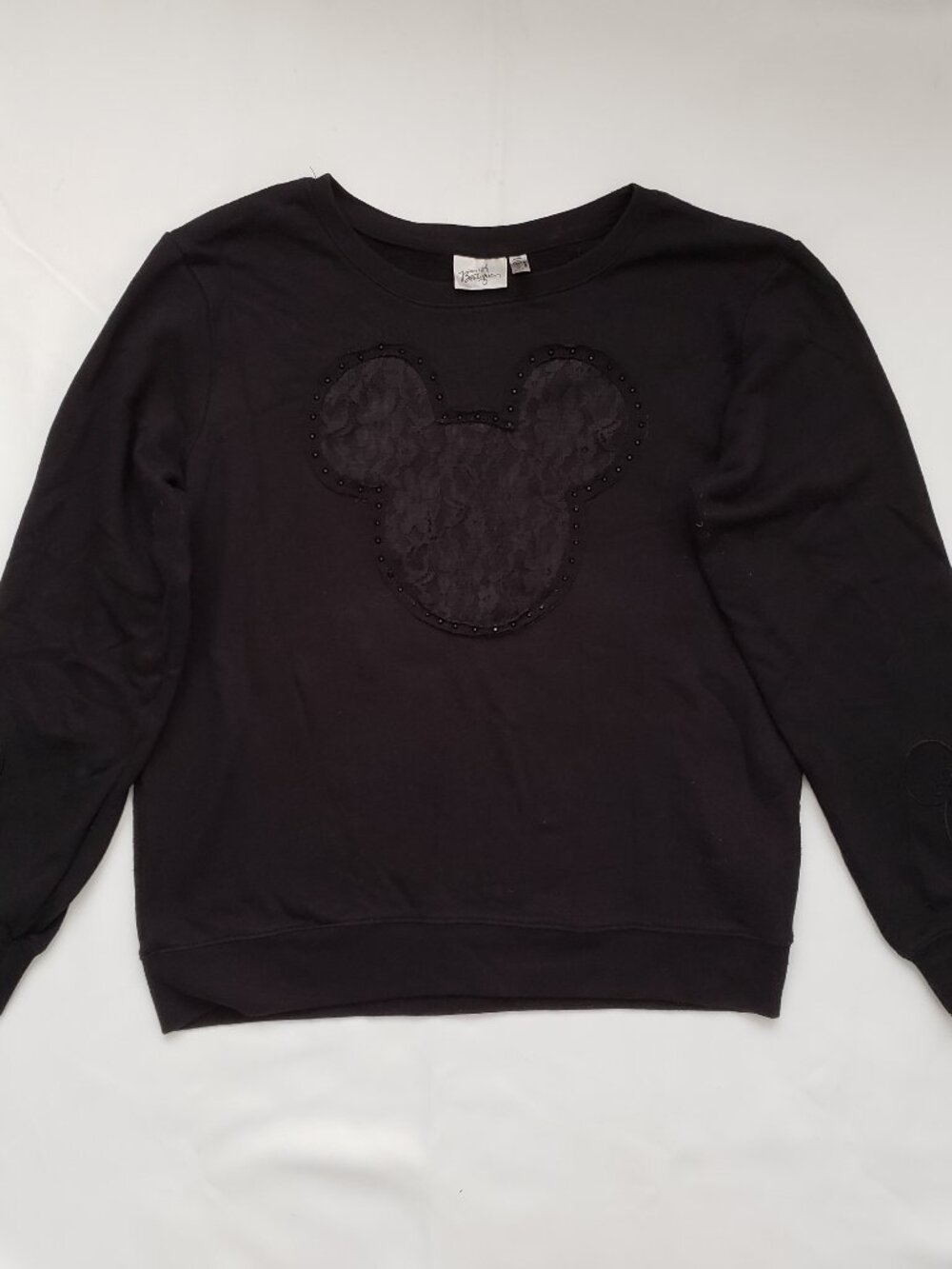 Disney Boutique size Large Mickey Mouse lace logo